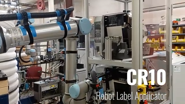 CR10 Robot Label Applicator