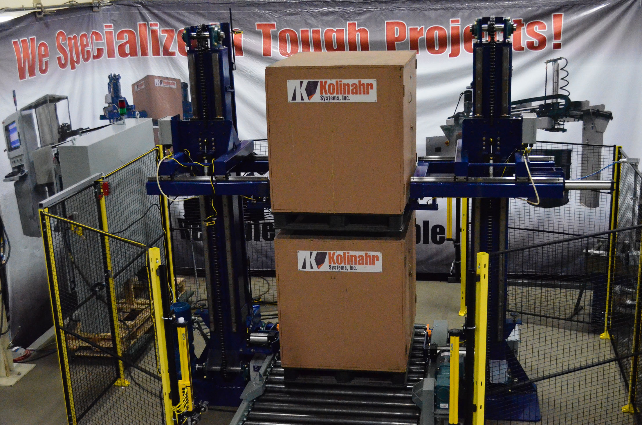 PS520 Automatic Unit Load Stacker